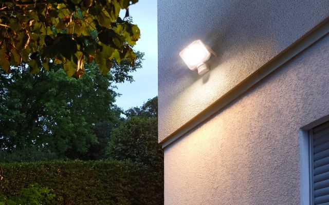 Brennenstuhl LED Strahler außen mit Batterie