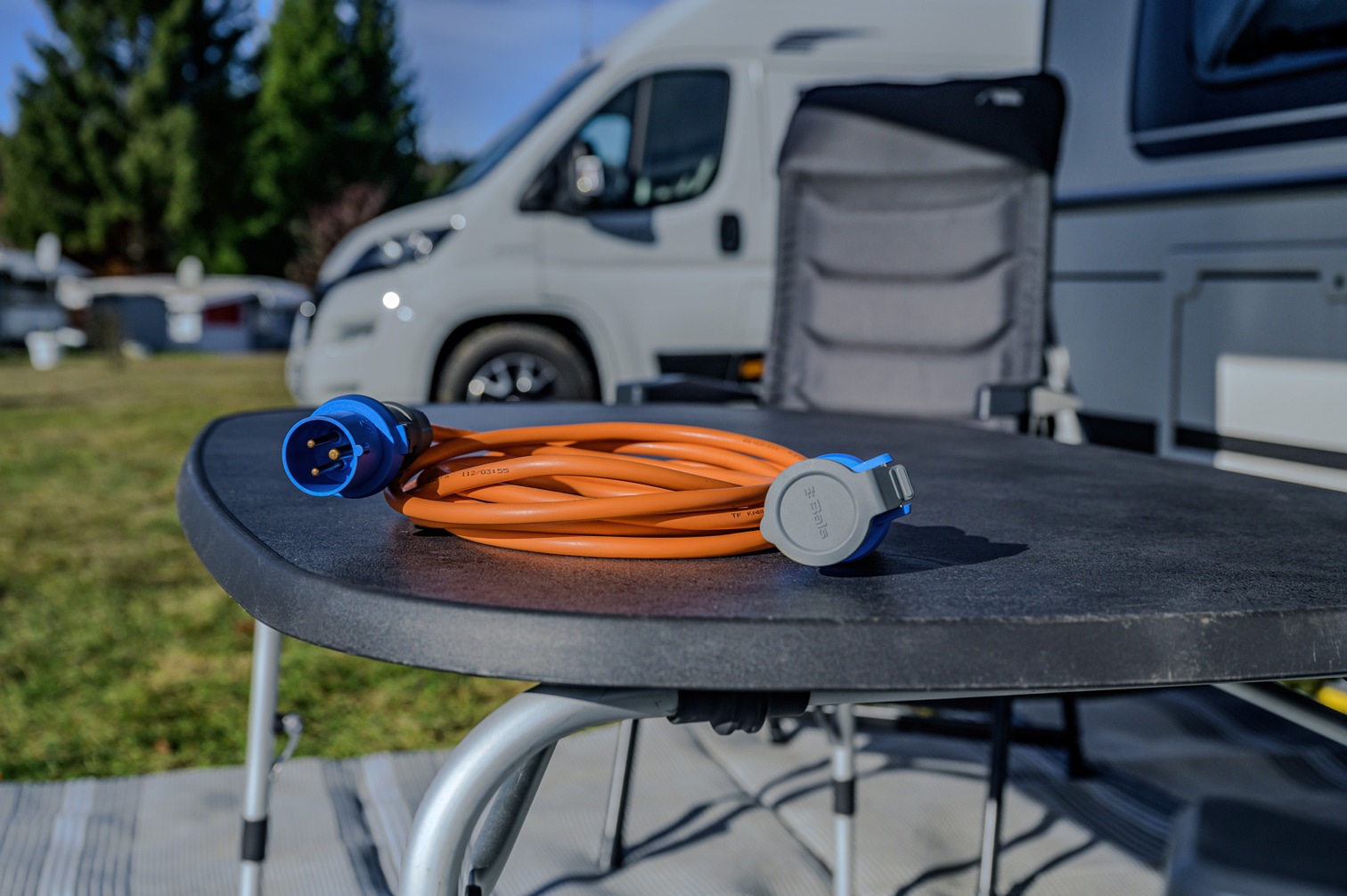Die richtige Kabellänge auf dem Campingplatz