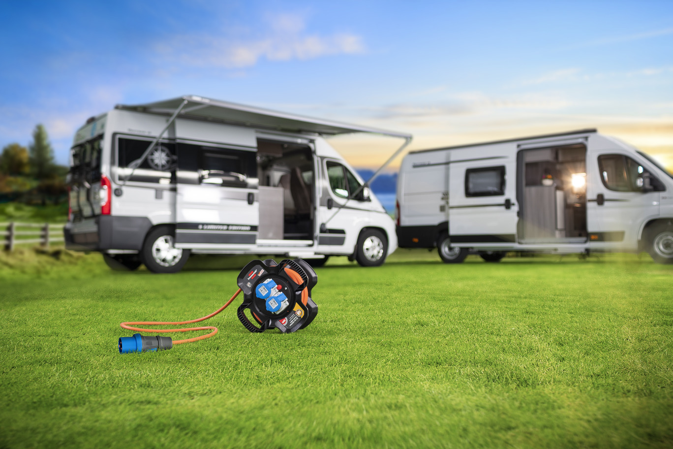 Die richtige Kabellänge auf dem Campingplatz