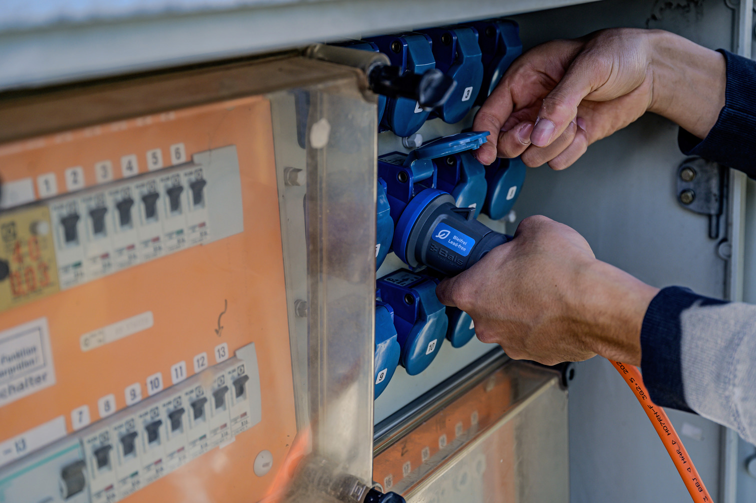 The right cable length on the campsite