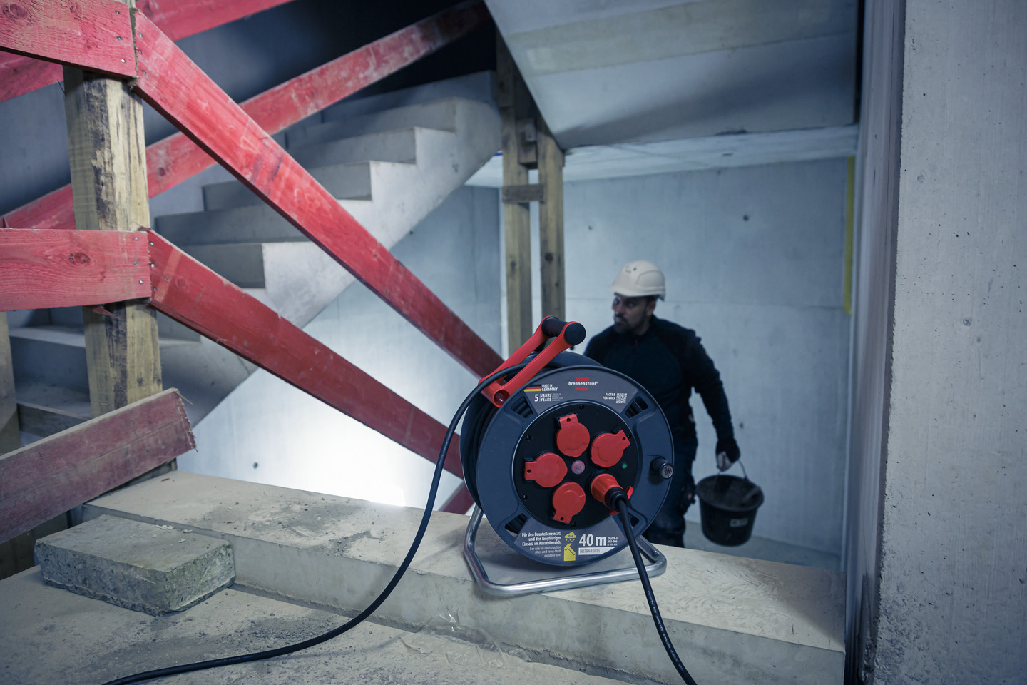 De brennenstuhl® 5-voudige contactdoosinzet