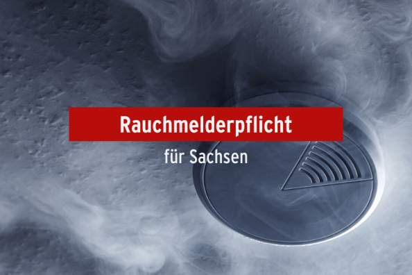 In Sachsen werden Rauchmelder zur Pflicht bis Ende 2023