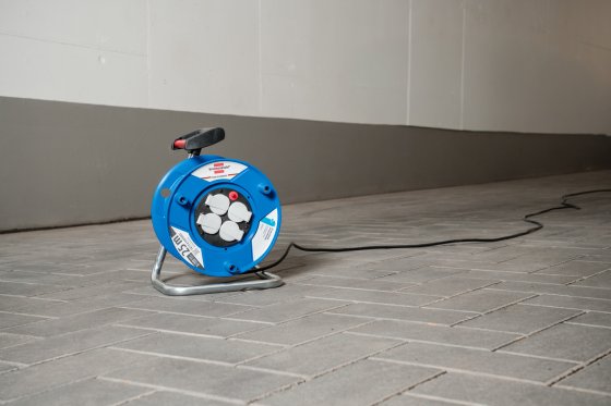 Garant Kabeltrommel 25m H05VV-F 3G1,5 - Anwendungsbild