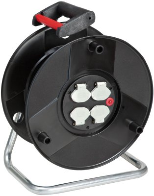 Garant ST 290 Kabelrolle, 4x T13 Steckdosen, ohne Kabel *CH*
