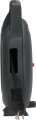 VL-X Vario-Line Kabelbox, 4-fach schwarz/lichtgrau, Kabel 10m H05VV-F 3G1,0 *CH* - Produktansicht
