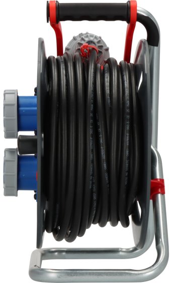 Professional CEE/3 Kabeltrommel ST 300, 2x CEE 230V/16A (IP67), 25m H07RN-F 3G2,5 - Produktansicht