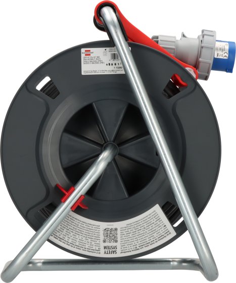 Professional CEE/3 Kabeltrommel ST 300, 2x CEE 230V/16A (IP67), 25m H07RN-F 3G2,5 - Produktansicht