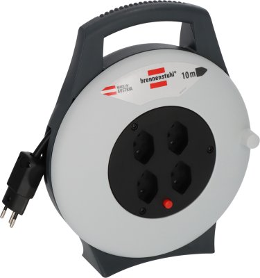 Vario Line Kabelbox 4-fach Schwarz/Lichtgrau/Schwarz 10m H05VV-F 3G1,5 *CH*