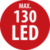 Infrarot-Bewegungsmelder PIR 180 IP44 Wei&szlig;