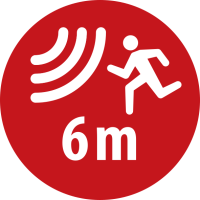 Range of the motion detector