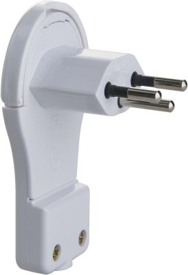 Flachstecker 10A  montierbar CH