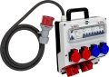 Wandverteiler 16A, 2x CEE 400/16A, 2x Typ T23 (IP55), 2x Typ T25 (IP55) *CH* - Produktbild