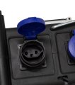 Kompakter Stromverteiler BSV 3 - FI/16, 3x CEE 400V/16A, 2x Typ T25 (IP55), 2x Typ T23 (IP55) *CH* - Produktansicht