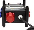 Kompakter Stromverteiler BSV 3 - FI/16, 3x CEE 400V/16A, 2x Typ T25 (IP55), 2x Typ T23 (IP55) *CH* - Produktansicht