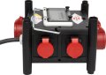Kompakter Stromverteiler BSV 3 - FI/16, 3x CEE 400V/16A, 2x Typ T25 (IP55), 2x Typ T23 (IP55) *CH* - Produktansicht