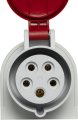 CEE-Wandsteckdose 400V/16A 5-polig - Produktansicht