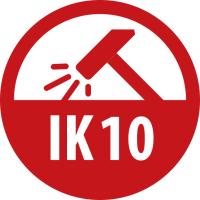 IK10- Stoßfestigkeitsgrad