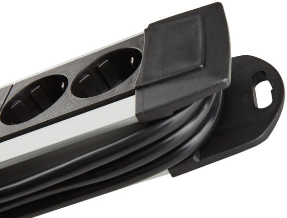 Premium-Protect-Line 60.000A &Uuml;berspannungsschutz-Steckdosenleiste 6-fach 3m H05VV-F 3G1,5 - Produktansicht