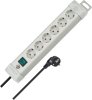 Premium-Line Steckdosenleiste 6-fach lichtgrau 3m H05VV-F 3G1,5