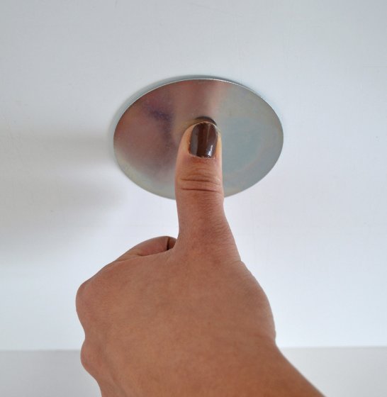 Magnet Montageplatte BR 1000 f&uuml;r Rauchwarnmelder - Produktansicht