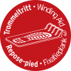 Trommeltritt f&uuml;r Kabeltrommel mit Trommel &Oslash; 240/290mm (Gestell &Oslash; 18mm)