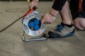 Trommeltritt f&uuml;r Kabeltrommel mit Trommel &Oslash; 240/290mm (Gestell &Oslash; 18mm) - Anwendungsbild
