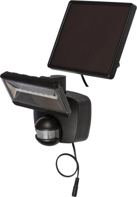 Solar LED-Strahler SOL 800 IP44 mit Infrarot-Bewegungsmelder anthrazit