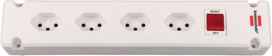 Bremounta Steckdosenleiste 4-fach weiss ohne Kabel *CH* - Produktbild