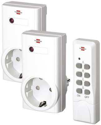 Funkschalt-Set RCS 1000 N Comfort 1 Handsender,2 Schaltempfänger 1000W