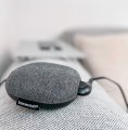 brennenstuhl&reg;estilo&nbsp;Ladestation mit Textiloberfl&auml;che 1xEurosteckdose und 2xUSB-Charger schwarz/anthrazit - Anwendungsbild