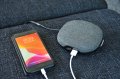 brennenstuhl&reg;estilo&nbsp;Ladestation mit Textiloberfl&auml;che 1xEurosteckdose und 2xUSB-Charger schwarz/anthrazit - Anwendungsbild