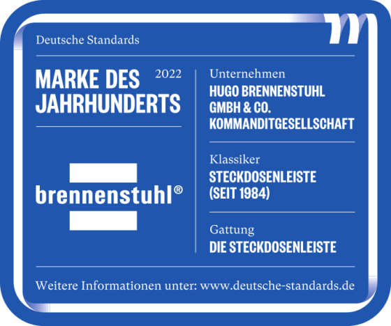 brennenstuhl&reg;estilo Sofa-Steckdose mit Ladefunktion 1xEuro-Steckdose und 2xUSB-Charger anthrazit/grau - Grafik