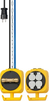 Druckluft Pendel Stromverteiler PSV D 4/1 5m H05VV-F3G1.5