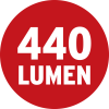 Batterie LED Strahler LUFOS 400 mit Infrarot-Bewegungsmelder IP44 440lm