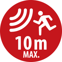 Range of the motion detector