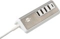 brennenstuhl&reg;estilo USB-Multiladeger&auml;t mit 1,5m Textilkabel 4x USB + 1x USB C Power Delivery - Produktansicht