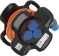 Gummi-Kabelhaspel X-Gum CEE IP44 für Camping-/Maritim 10m H07RN-F 3G2,5 - Spezial-Gummimischung