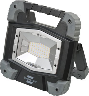 Bluetooth LED Baustrahler TORAN 3050 MB mit Lichtsteuerungs-APP, IP55, 3400lm, 30W, 5m H07RN-F 2G1,0