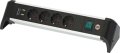 Alu-Office-Line Steckdosenleiste mit USB-Ladefunktion 4-fach 1,8m H05VV-F 3G1,5 - Produktansicht