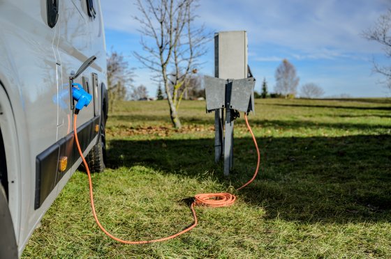  - Signal colours on the campsite