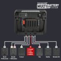 Professional Multi Battery LED Akku Baustrahler 3000 MA, 3150lm, IP65 - Grafik