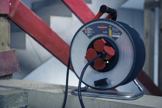 Professional SteelCore Kabeltrommel SC 2100 IP44, 25m H07RN-F 3G1,5 - Anwendungsbild