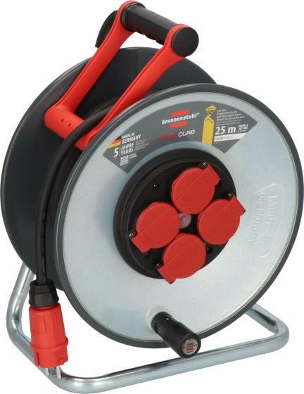 Professional SteelCore Kabeltrommel SC 2200 IP44, 25m H07RN-F 3G2,5 - Produktbild