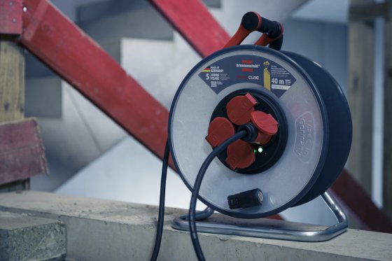 Professional SteelCore Kabeltrommel SC 4100 IP44 40m H07RN-F3G1,5 - Anwendungsbild