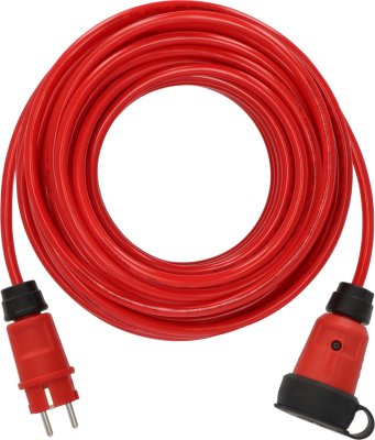 Professional Verlängerungskabel VQ 2100 IP44, 25m rot H07BQ-F 3G1,5