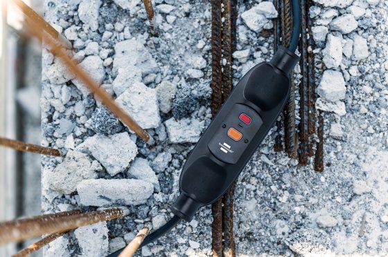 PRCD mobiler Personenschutz-Zwischenschalter BDI-Z 1 10 IP66 - Anwendungsbild