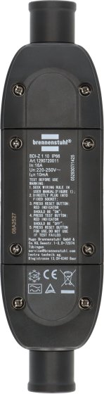 PRCD mobiler Personenschutz-Zwischenschalter BDI-Z 1 10 IP66 - Produktansicht