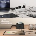 hugo! ONE Steckdosenwürfel mit USB C 20W PD deep black - Anwendungsbild