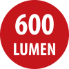 LuxPremium Akku-Fokus-LED-Taschenlampe TL 601, 600lm, IP67