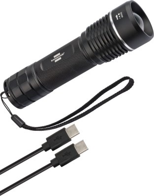 LuxPremium Akku-Fokus LED Taschenlampe TL 1201 AF, 1200lm, IP67